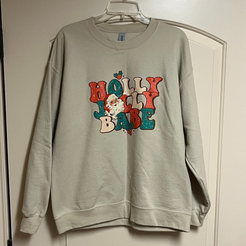 Christmas Sweatshirt Size L